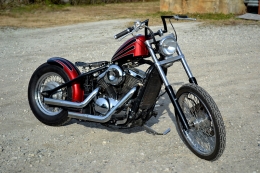 Bobber Motorcycle Build by